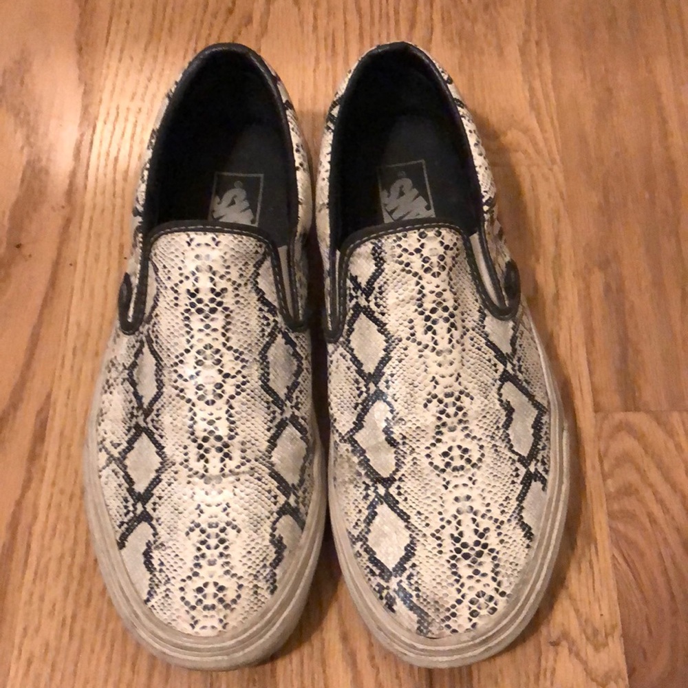 Snakeskin Vans